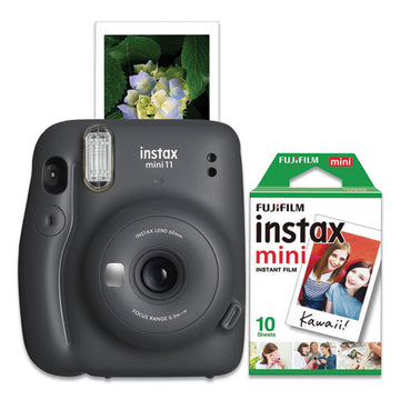 Fujifilm Instax Mini 11 Camera Bundle, Auto Focus, Charcoal freeshipping - TVN Wholesale